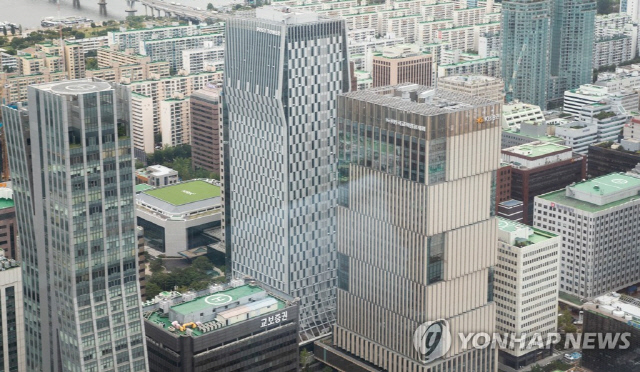 여의도 증권가 전경. <연합뉴스>
